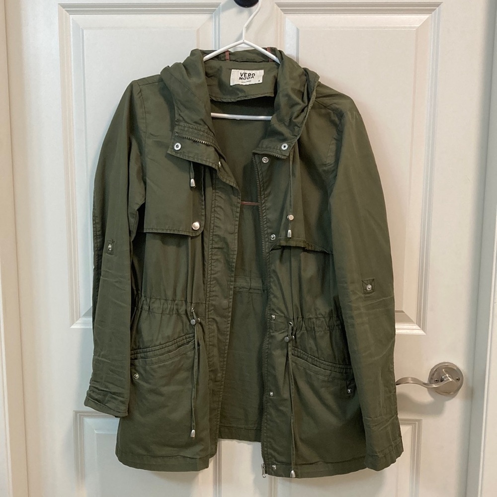 Vero Moda army green utility jacket